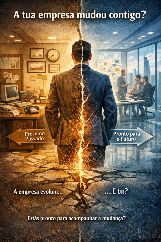 A tua empresa mudou contigo?