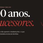 Capa do artigo: sobre fundo escuro, o texto “100 anos. 0 sucessores.” ao lado de uma espiga de trigo desenhada em linha vermelha.